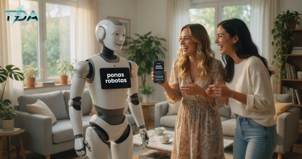 ponas robotas