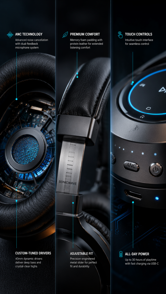 Key Features of Quality Noise Cancelling Headphones