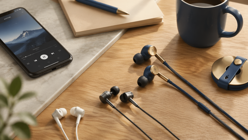 Wired earbuds