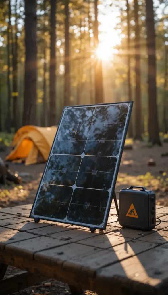 3. Jackery SolarSaga 100W Portable Solar Panel — Best for Camping & Portability