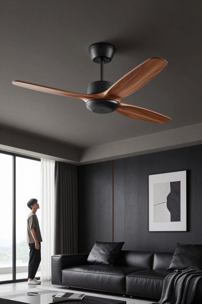 6. Sofucor 48-Inch Smart Ceiling Fan — Best Modern Design